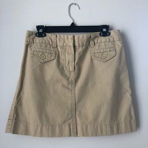 🚨 LAST DAY! 🚨J.Crew khaki skirt with pockets